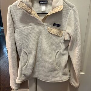 Patagonia Cream Fleece Pullover